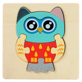 PUZZLE BEBE | Ludipuzzle Ensemble de 6 casse-têtes: les animaux