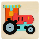 PUZZLE BEBE | Ludipuzzle Ensemble de 6 casse-têtes: les machines