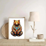 Puzzle Bois Ours Artistique - GrizzlyArt
