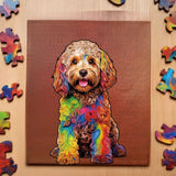 Puzzle Bois Chien Artistique – DoggyArt