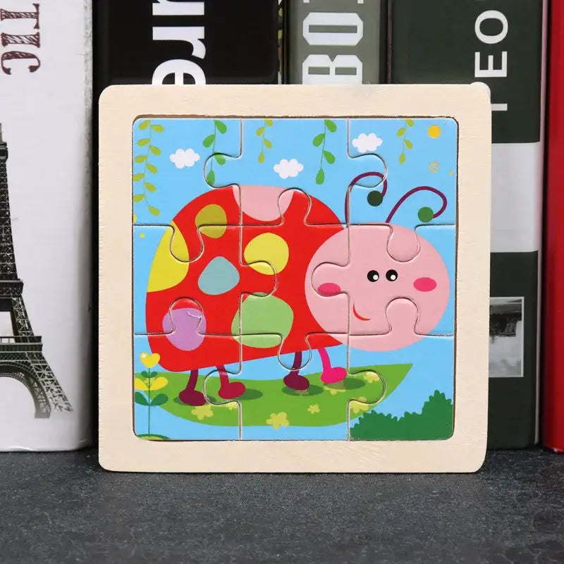 Puzzle Bois Pedagogique Bebe