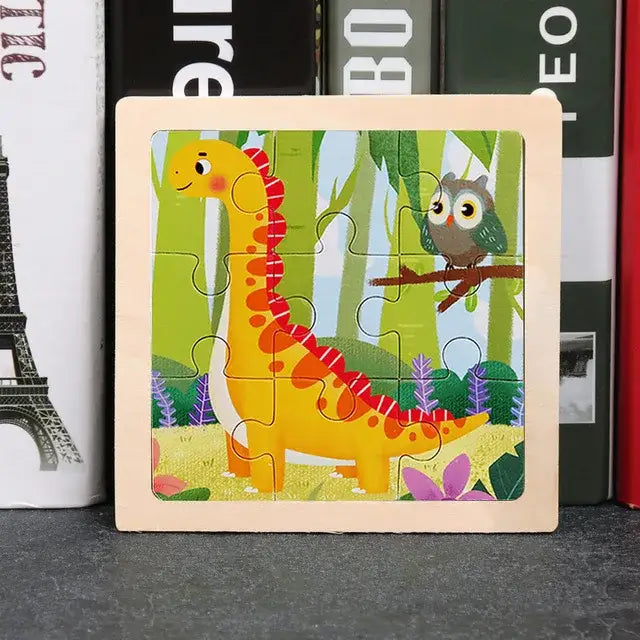 Puzzle Bois Pedagogique Bebe