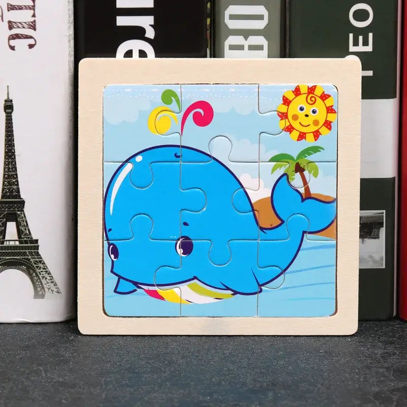 Puzzle Bois Pedagogique Bebe