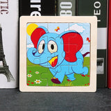Puzzle Bois Pedagogique Bebe