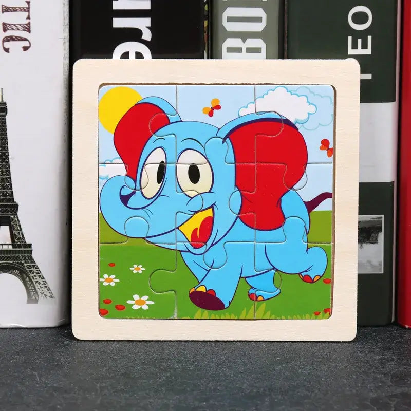 Puzzle Bois Pedagogique Bebe