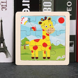 Puzzle Bois Pedagogique Bebe