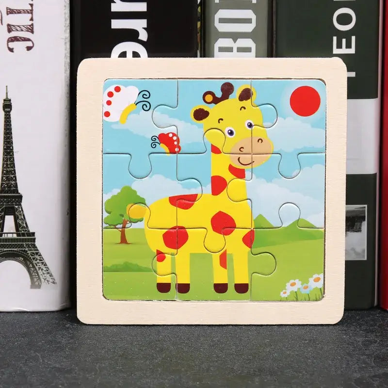 Puzzle Bois Pedagogique Bebe