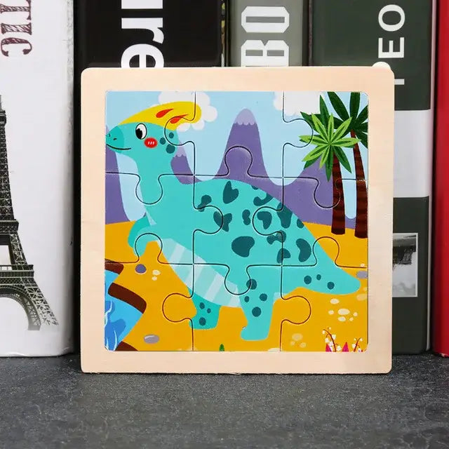 Puzzle Bois Pedagogique Bebe