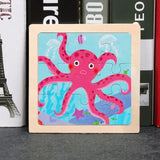 Puzzle Bois Pedagogique Bebe