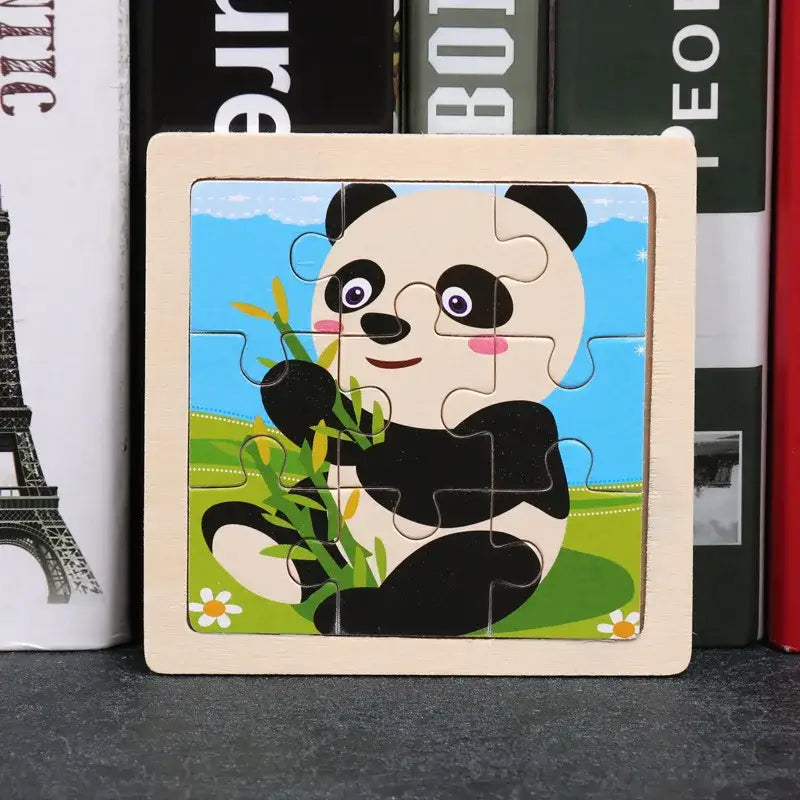 Puzzle Bois Pedagogique Bebe