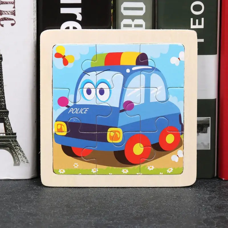 Puzzle Bois Pedagogique Bebe