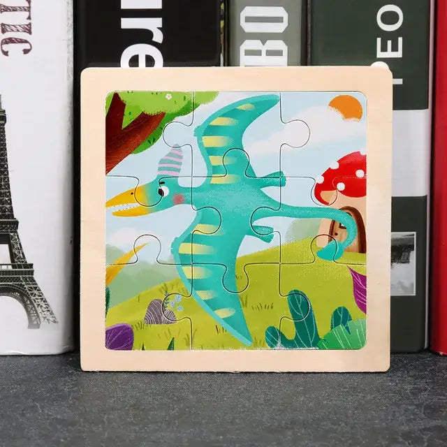Puzzle Bois Pedagogique Bebe