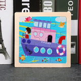 Puzzle Bois Pedagogique Bebe