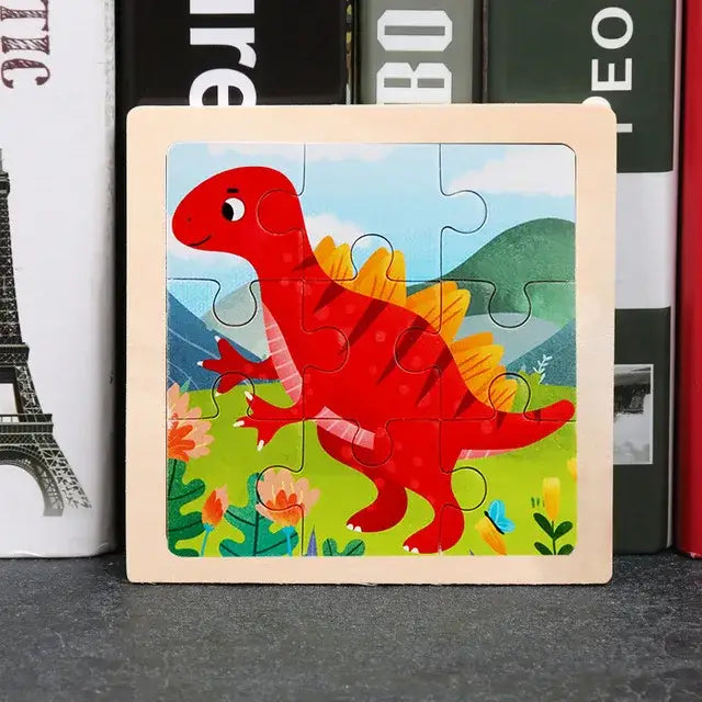 Puzzle Bois Pedagogique Bebe