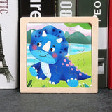 Puzzle Bois Pedagogique Bebe