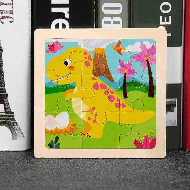 Puzzle Bois Pedagogique Bebe