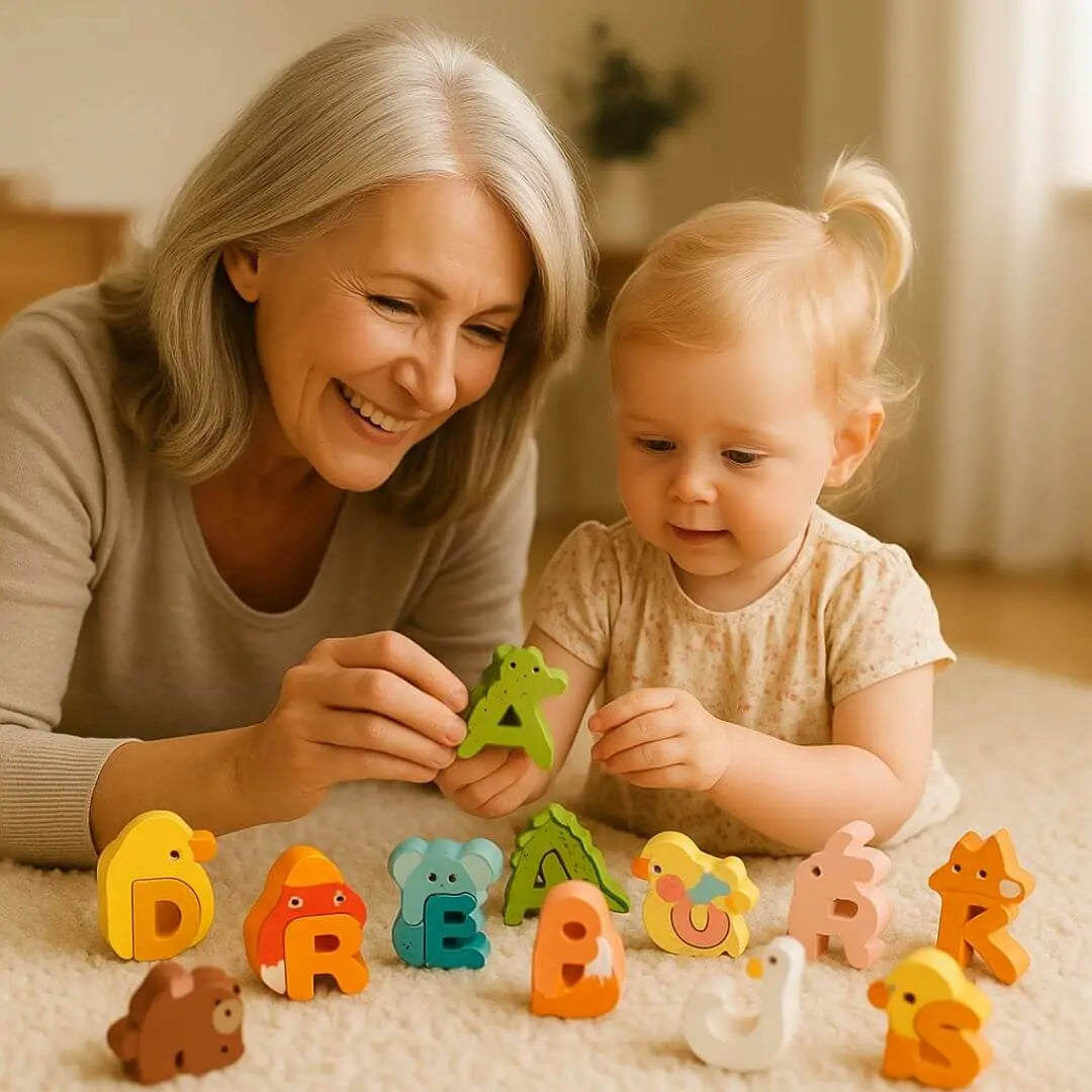 Puzzle en bois alphabet – ABCPlay