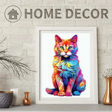 Puzzle en Bois Chat Artistique – ColorCat