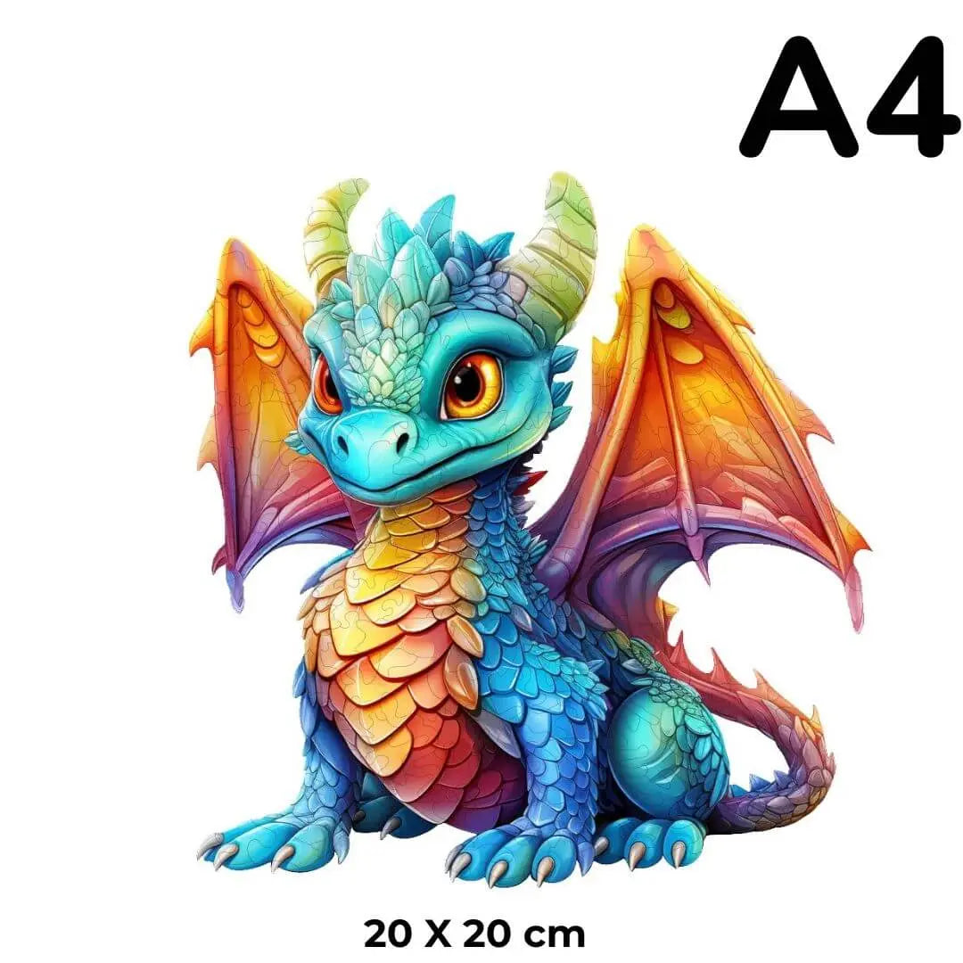 Puzzle en Bois Dragon Mystique – DragonS