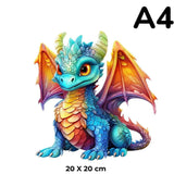 Puzzle en Bois Dragon Mystique – DragonS