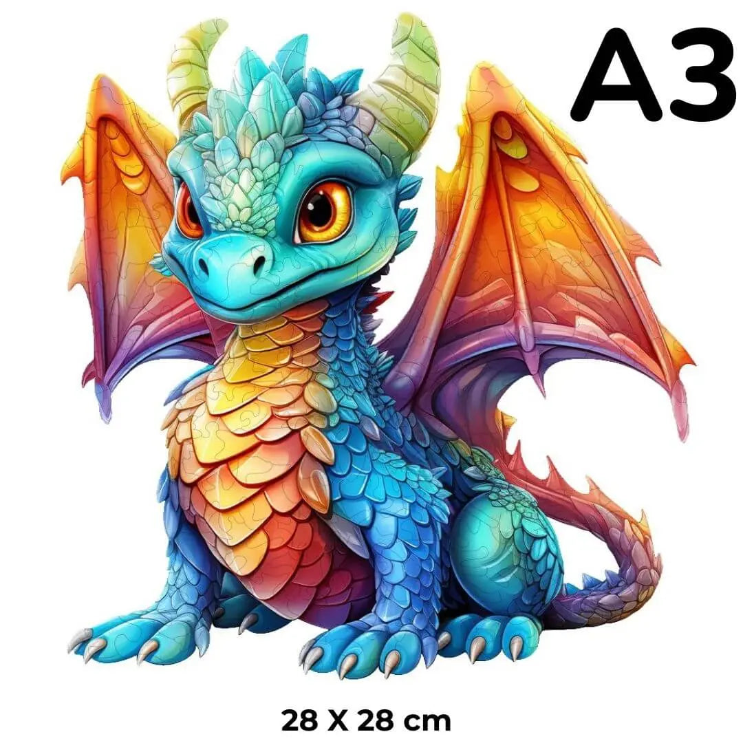 Puzzle en Bois Dragon Mystique – DragonS