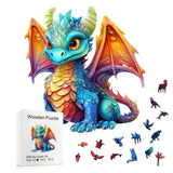 Puzzle en Bois Dragon Mystique – DragonS