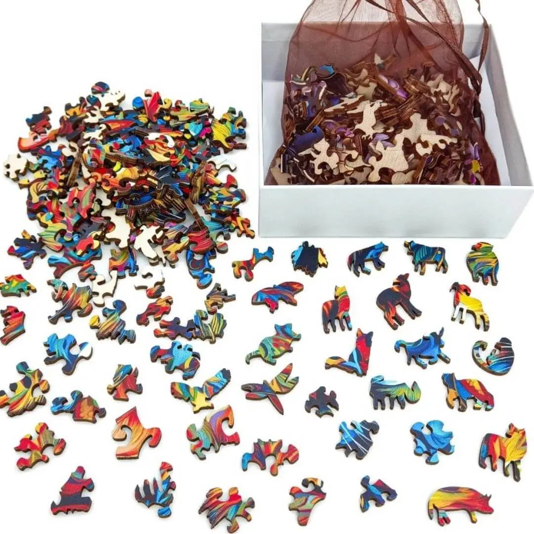 Puzzle en Bois Dragon Mystique – DragonS