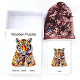 Puzzle en Bois Tigre – TigerRoar