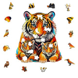 Puzzle en Bois Tigre – TigerRoar
