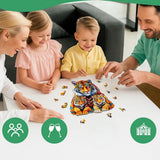 Puzzle en Bois Tigre – TigerRoar