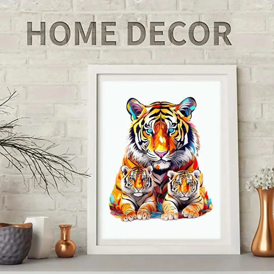 Puzzle en Bois Tigre – TigerRoar