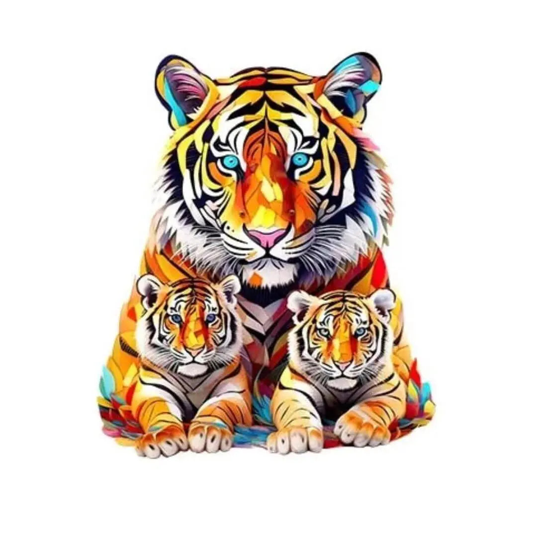 Puzzle en Bois Tigre – TigerRoar
