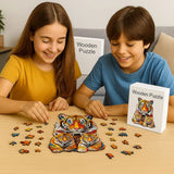 Puzzle en Bois Tigre – TigerRoar