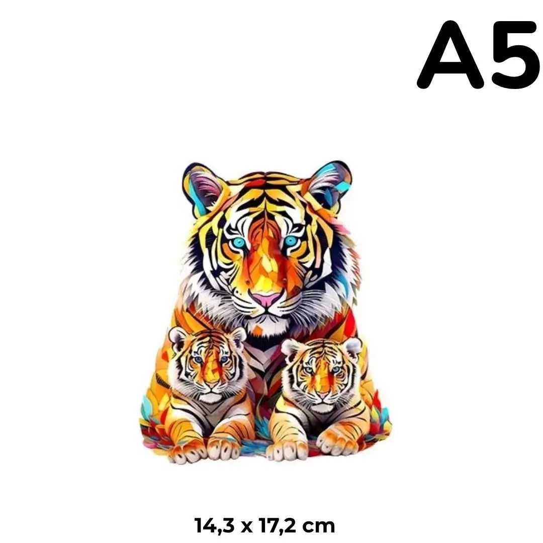 Puzzle en Bois Tigre – TigerRoar