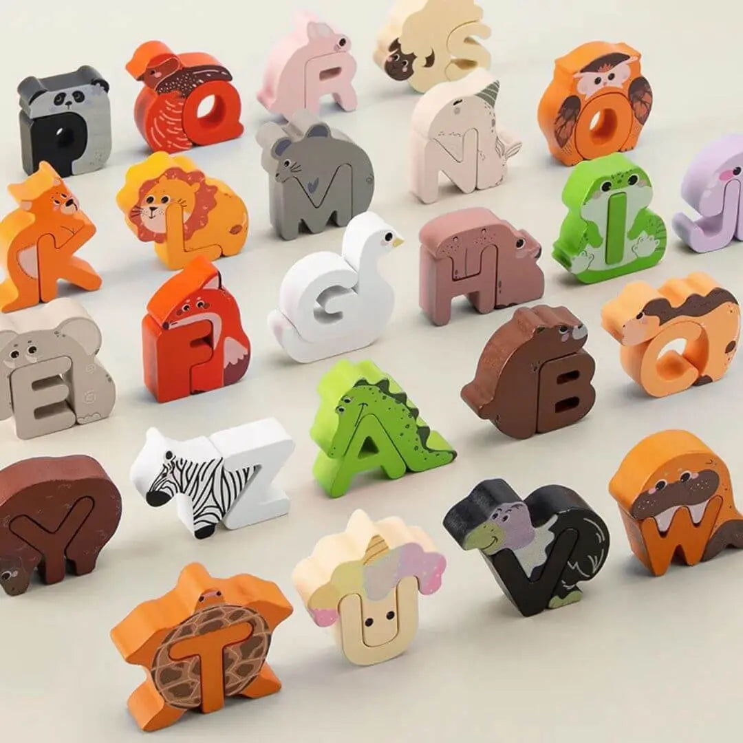Puzzle en bois alphabet – ABCPlay