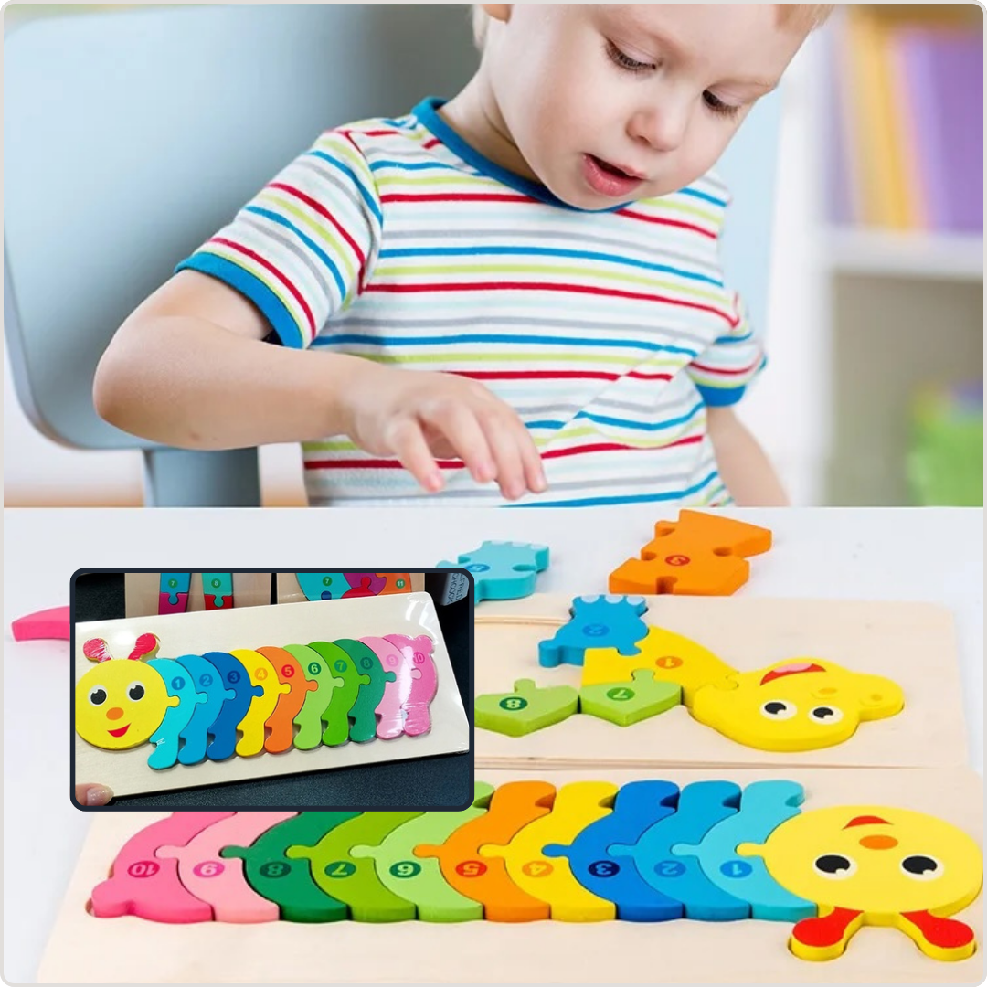 PUZZLE BEBE | Curiopuzzle casse-tête d'apprentisage