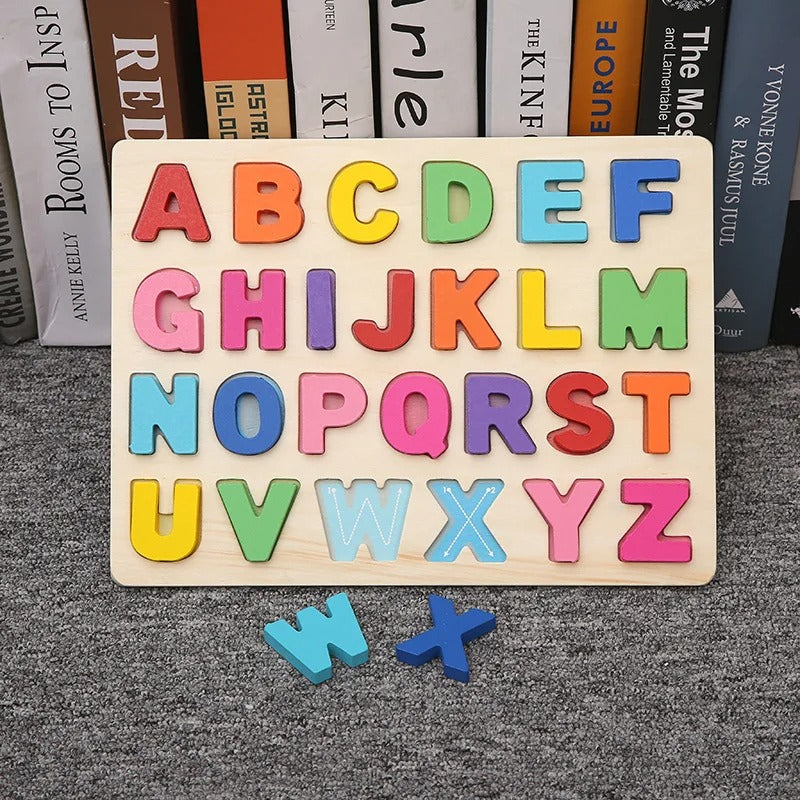 Puzzle BEBE | Édulobois Lettres de l'alphabet