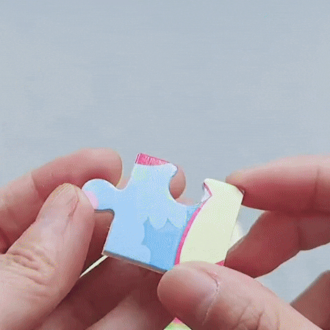 Puzzle Bois Bébé 11x11cm - Nos Amis les Insectes