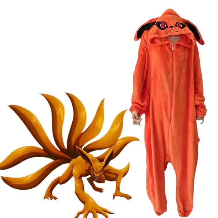 Pyjama Kyuubi en flannel Naruto