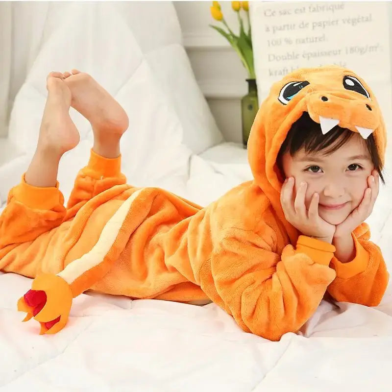 Pyjama Salamèche en flannel Pokémon
