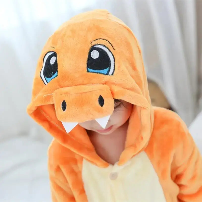 Pyjama Salamèche en flannel Pokémon