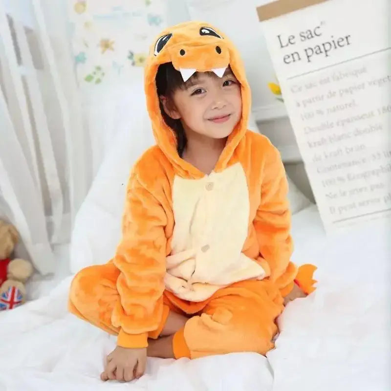 Pyjama Salamèche en flannel Pokémon