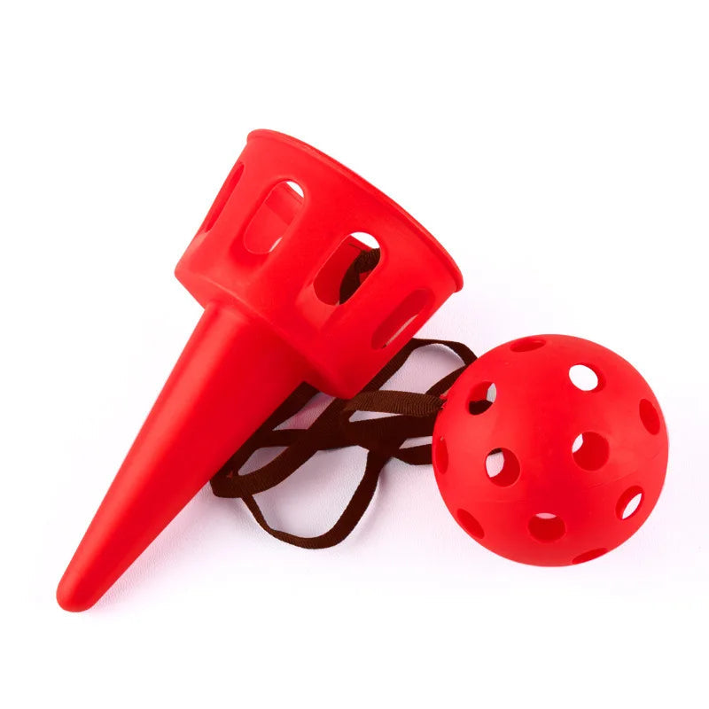 Cône attrape balle coloré pour enfants – Lot de 3 pièces