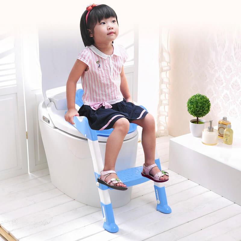 Réducteur de toilette avec marche pour enfant <br> Potty