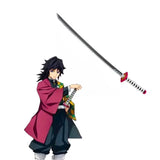 Réplique de Katana Nichirin Giyu Tomioka Demon Slayer