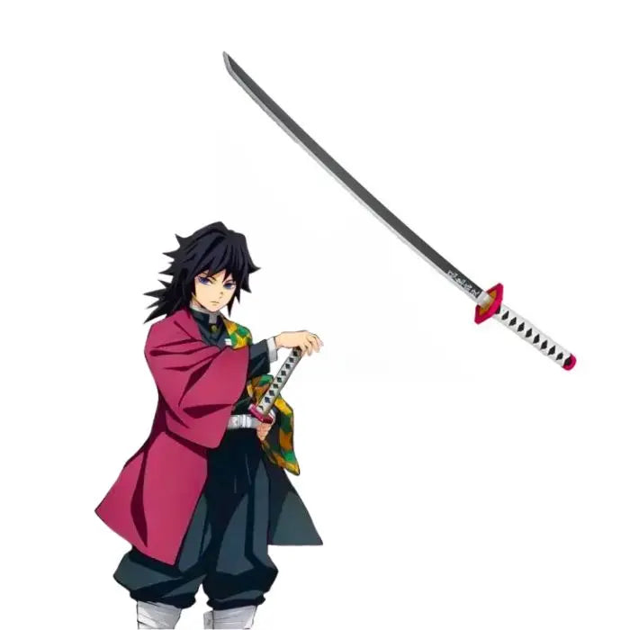 Réplique de Katana Nichirin Giyu Tomioka Demon Slayer