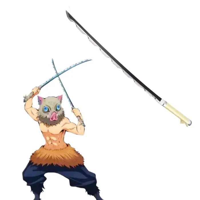 Réplique de Katana Nichirin Inosuke Demon Slayer
