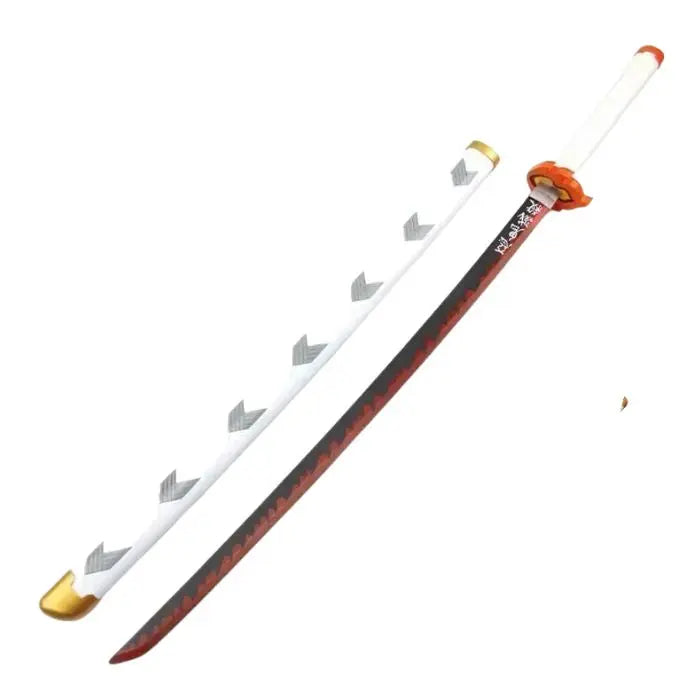 Réplique de Katana Nichirin Rengoku Kyojuro Demon Slayer