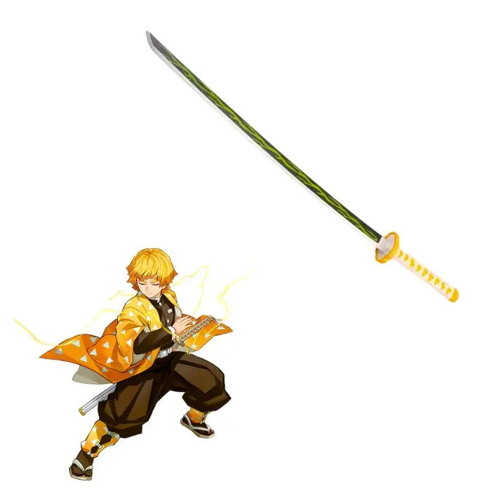 Réplique de Katana Nichirin Zenitsu Agatsuma Demon Slayer