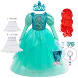 Robe costume Ariel enfant